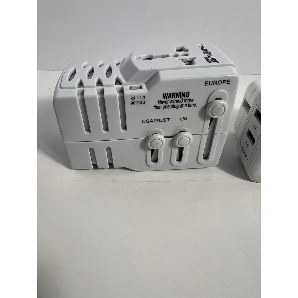 Travel Smart TS253ADN Worldwide Travel‎ Adapter & iClever USB Charger